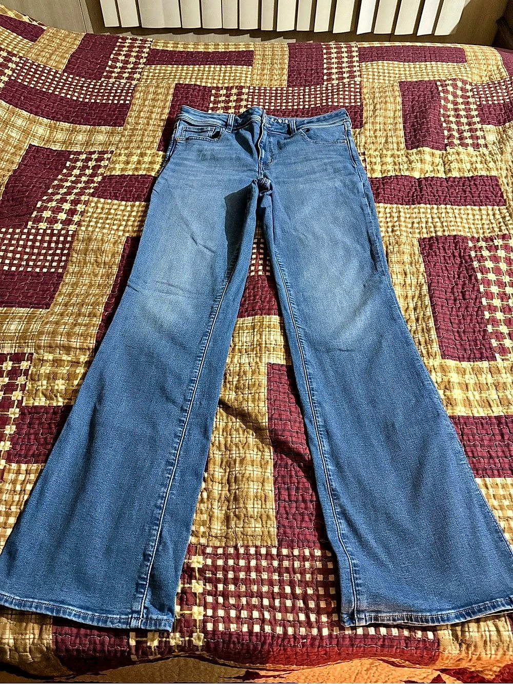 American Eagle Next Level Jean Blue 12 Long - Brand new without tags